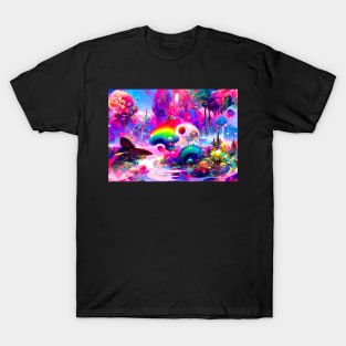 Color Globs | Rainbow Aquatica T-Shirt